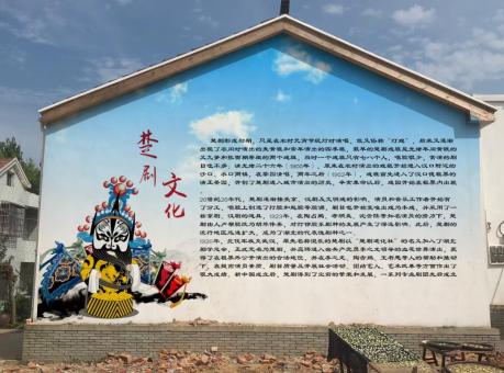 乐业如何进行墙体彩绘制作
