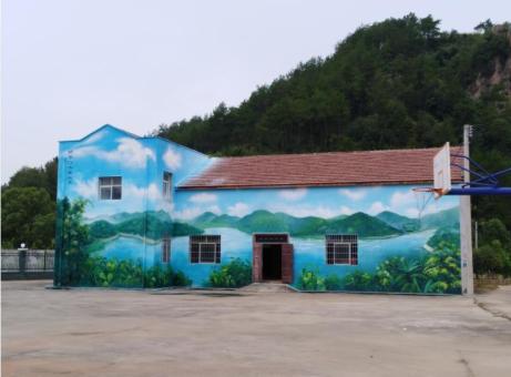 乐业彩绘墙绘一般制作的位置