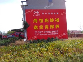 乐业农村墙体广告给农村人民带来方便