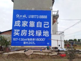 乐业墙体广告位置选择重要性