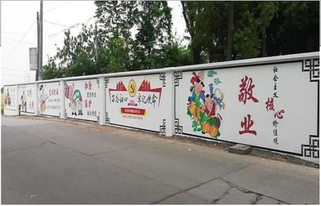 乐业手绘墙画在现实中主要有哪些应用？
