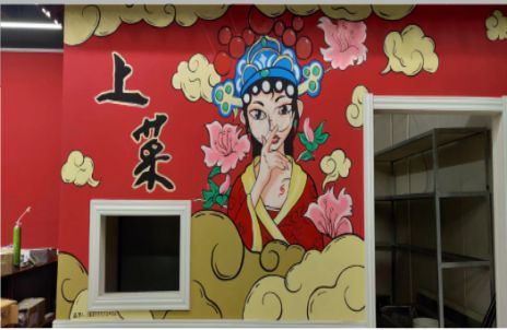 乐业墙体彩绘的发展和应用