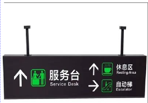 乐业吊牌灯箱制作流程。