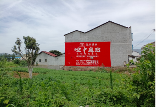 乐业做墙体广告的意义