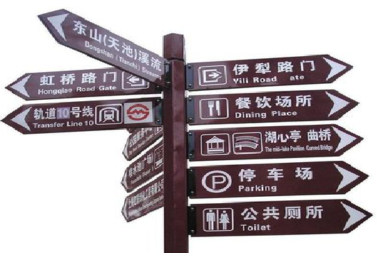 乐业标牌的基本功能。