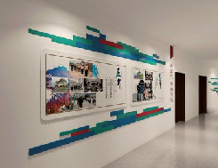 乐业企业文化墙用什么材料好？