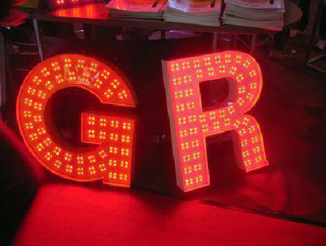 乐业LED发光字常见的安装误区。